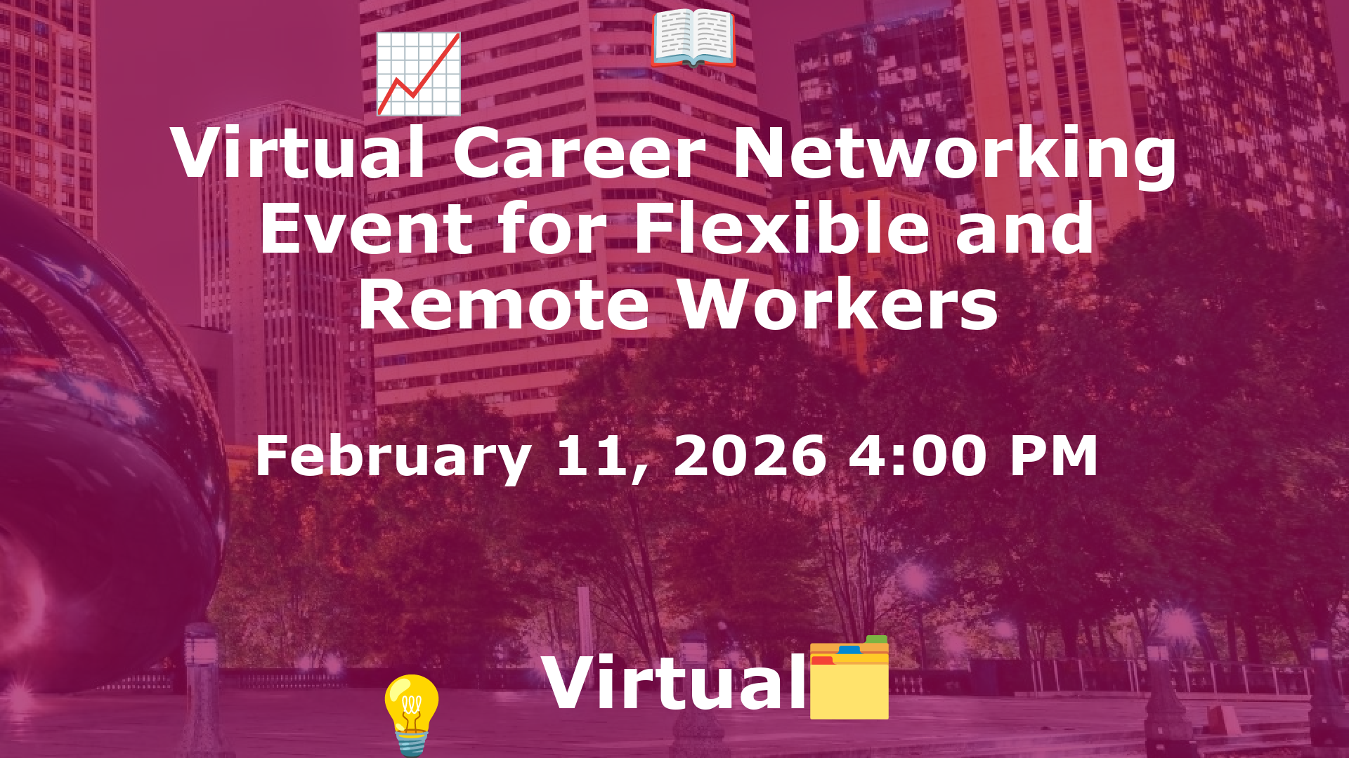 Virtual Career Networking Event for Flexible and Remote Workers event image